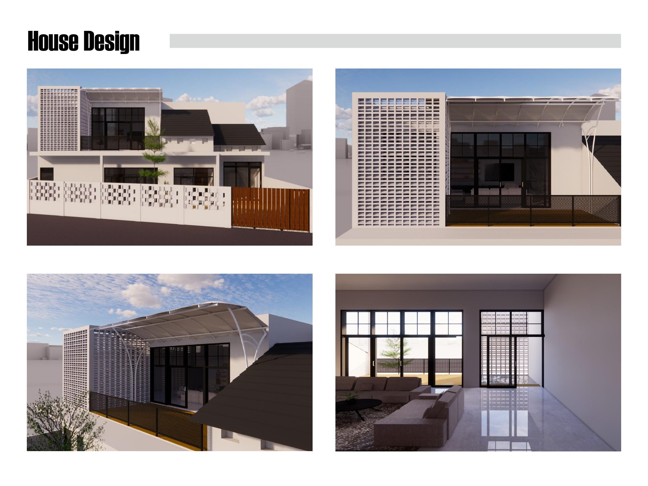 Render cahaya dan mood oleh Purnama Design Build